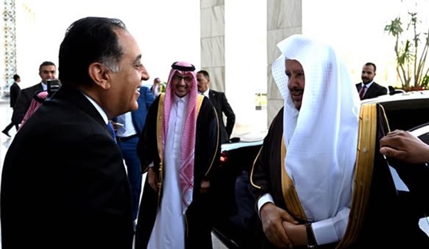 Madbouly and Speaker of the Saudi Shura Council