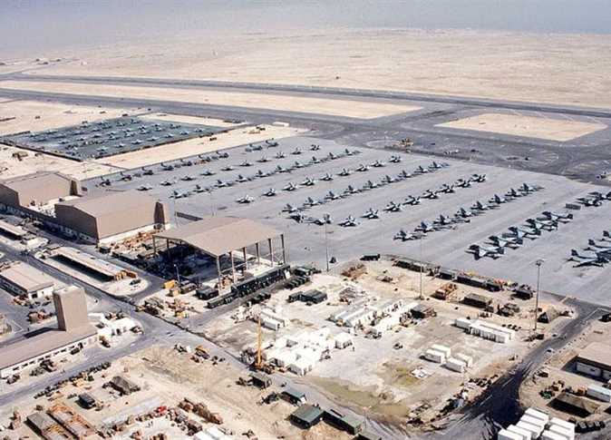 Al Udeid American base in Qatar