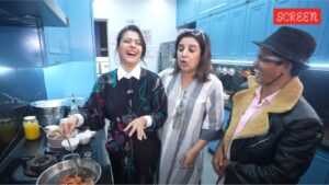 كاجول وفرح خان فشلوا في التعرف على الهيل الأسود ، تقول الممثلون إنها لا تفهم المنطق وراء “أقل من الملح”: “ناماخارام هاي سارين”