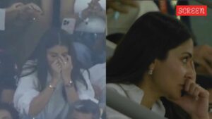 تبدو Anushka Sharma حزينة مع خروج Virat Kohli بعد تسجيل 43 أشواط في IPL 2025 النهائي