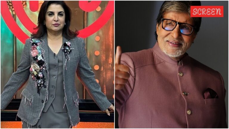 Amitabh Bachchan يكتب خطابًا يقدر “فعل صريح” لفارح خان ، يسألها Cook Cook ما إذا كان سيحصل على رسالة من Big B أيضًا
