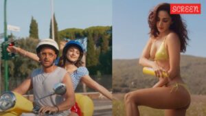 War 2 Song Aavan Jaavan: Hrithik Roshan-Kiara Advani Romance في إيطاليا ، خدم الخطوة ؛ تخلى كيارا في مظهرها البيكيني. يشاهد