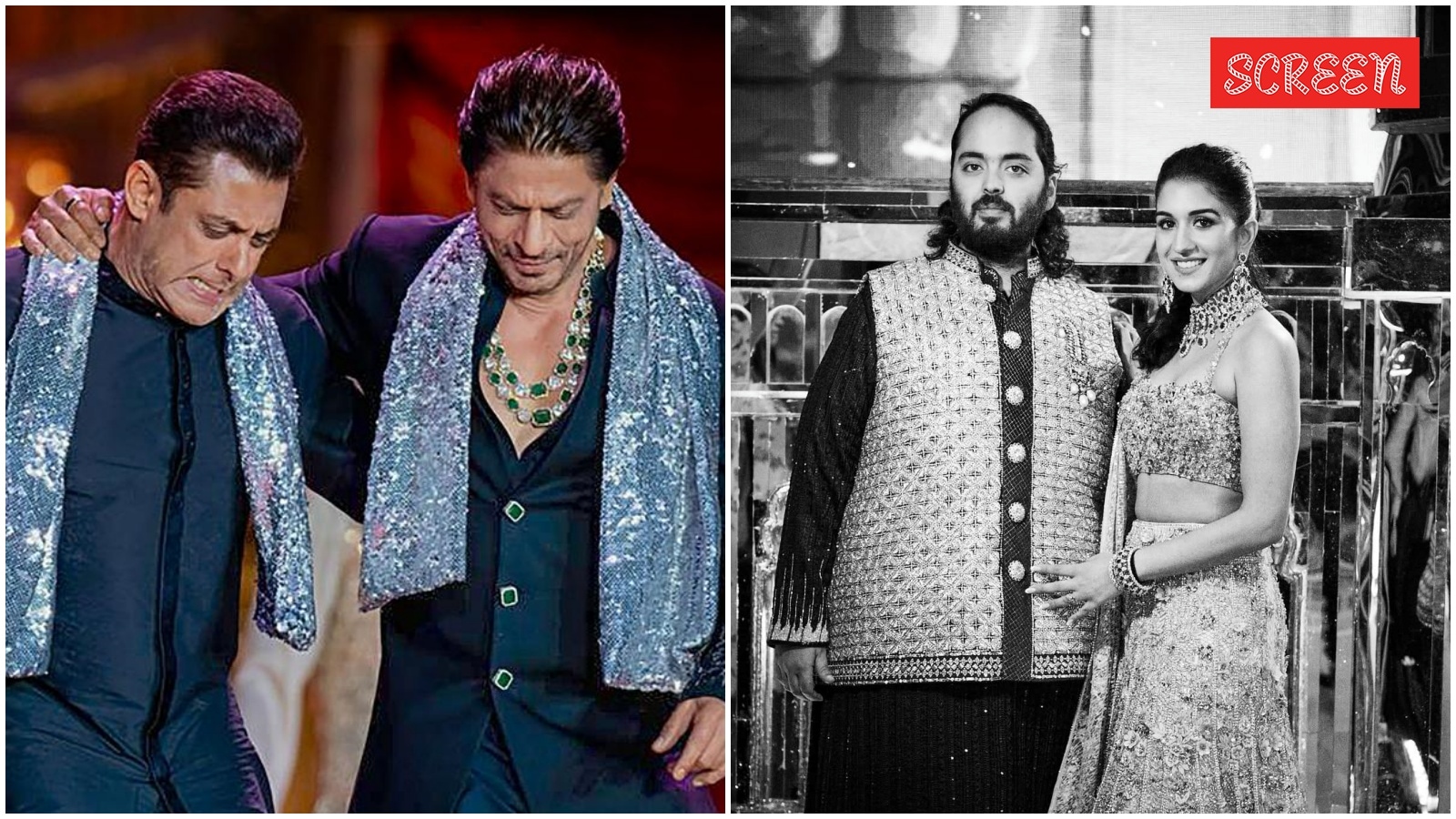Shah Rukh Khan Salman Khan Ranveer Singh wish Anant Ambani Radhika Merchant on 1st wedding anniversary 1752379322