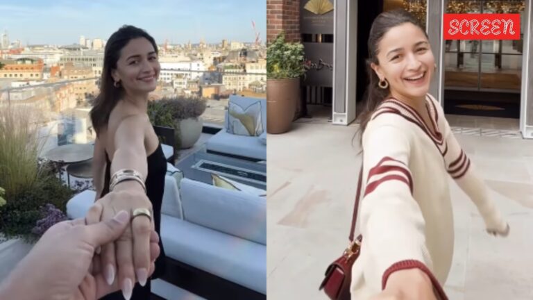لحظة Alia Bhatt ‘Twirl Girl’ مع رانبير كابور في لندن رائعتين للغاية ، يطلق عليها المشجعون “Trendsetter”. يشاهد