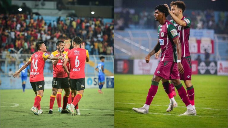 شرق البنغال ضد موهون باغان سوبر العملاق النتيجة المباشرة ، مباراة كأس دوراند: متى وأين تشاهد EB vs MBSG Live؟