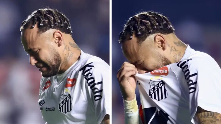 “لقد كنا مجموع ** T ‘: غادر نيمار في البكاء بعد هزيمة مهنية أكبر مع خسارة 6-0 ، والاحتجاج على المسرح في دور سانتوس بالقرب من الهبوط