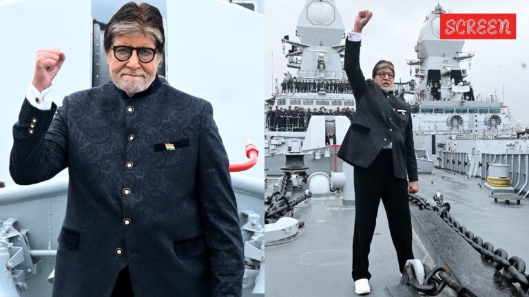 يشارك Amitabh Bachchan تجربة تغيير الحياة العاطفية لقضاء يوم في سفينة حربية البحرية: “أنا في فخر لقواتنا المسلحة”