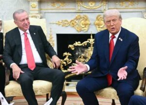 يردوغان يدعو مع ترامب على وقف إطلاق النار في غزة والسلام –