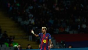حذر لامين يامال من برشلونة من النفض بسبب الجهد الدفاعي قبل التعادل في دوري أبطال أوروبا ضد باريس سان جيرمان