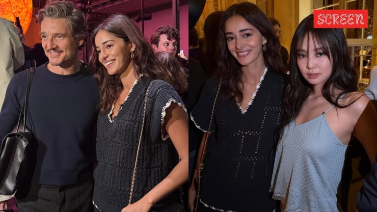 حفلات Ananya Panday مع Pedro Pascal و Blackpink’s Jennie في Baris Fashion Week ، على الإنترنت ، يحبه الإنترنت. انظر الصور
