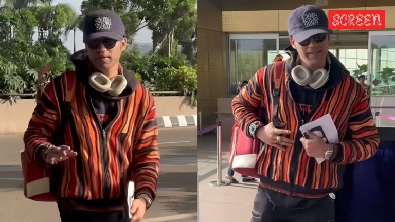 يظهر بابيل خان أول ظهور في المطار بعد أشهر من استدعاء “فاكهة” بوليوود في الفيديو الفيروسي