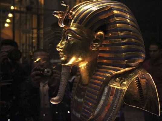 the golden mask of pharaoh tutankhamen is seen on display at the egyptian museum in cairo january 24 2015. reuters