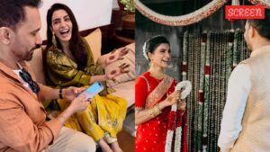 سامانثا تتباهى بالحندي في صور جديدة، ولا تستطيع أن ترفع عينيها عن راج خلال حفل فارمالا. انظر هنا