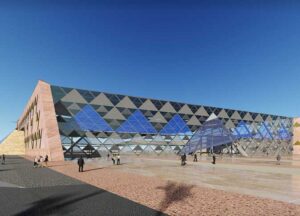 الرئيس التنفيذي لهيئة المتحف المصري الكبير يكشف سبب تشققات الأرضيات –