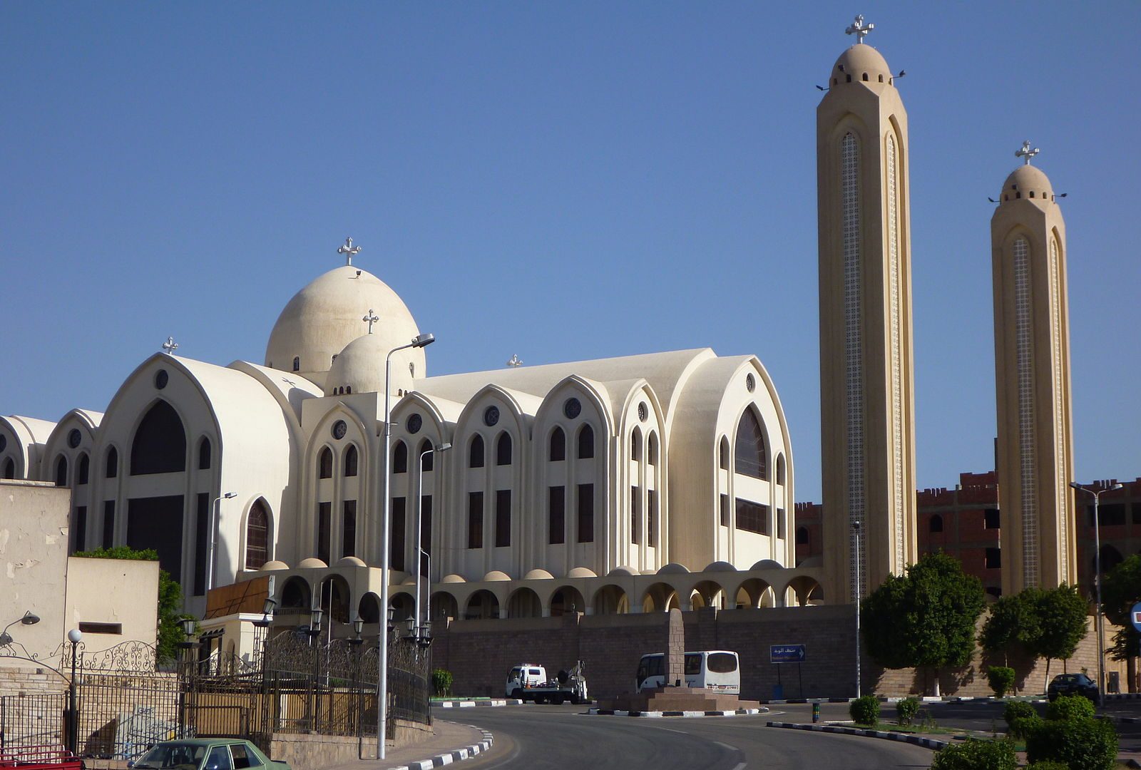Archangel Michaels Coptic Orthodox Cathedral Aswan Egypt e1533223955472