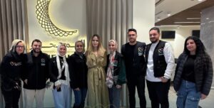 أنجلينا جولي تزور مستشفى المحور بمدينة 6 أكتوبر للاطمئنان على المصابين الفلسطينيين –