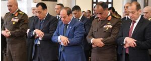 السيسي يؤدي صلاة الجمعة بمسجد المشير طنطاوي في ذكرى انتصارات العاشر من رمضان –
