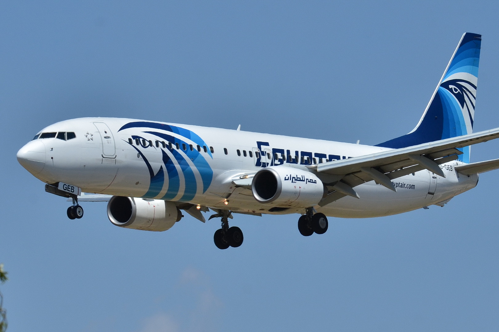 Boeing 737 800 Egyptair MSR SU GEB MSN 40800 3677 9505654838