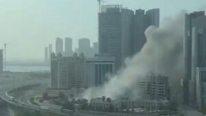 قصف إيراني على فندق في البحرين يجبر إجلاء موظفي السفارة الأمريكية –